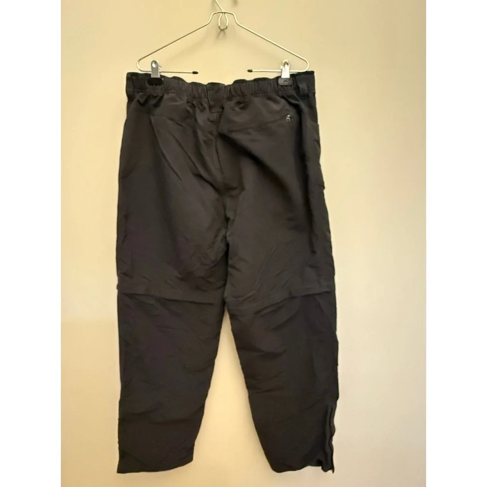 The North Face Paramount Convertible Hiking Pants Mens XL Gray Zip Off Cargo